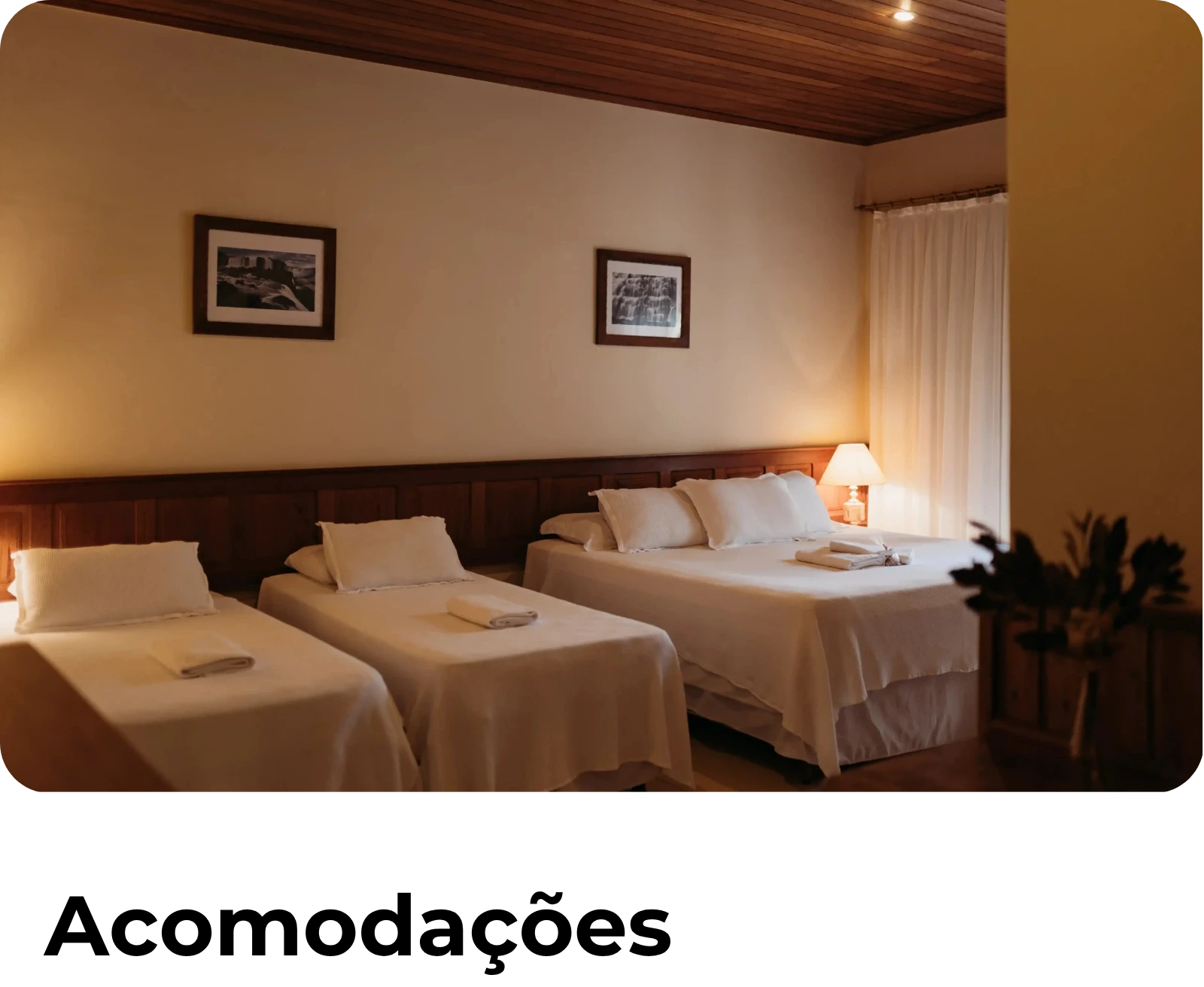 Acomodações